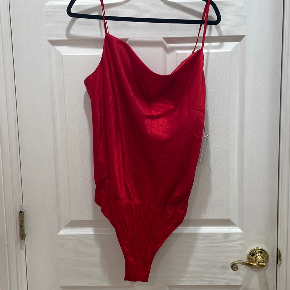Brand New red bodysuit